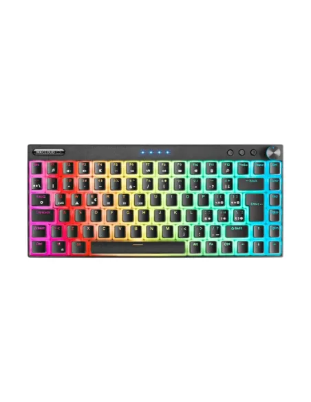 Mars Gaming MKCLOUDBES Teclado Mecánico Inalámbrico RGB Negro Switch Azul