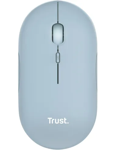 Trust Puck Ratón Inalámbrico 1600DPI Azul