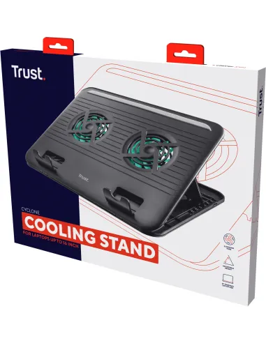 Trust Cyclone Base de Refrigeración para Portátil hasta 16"