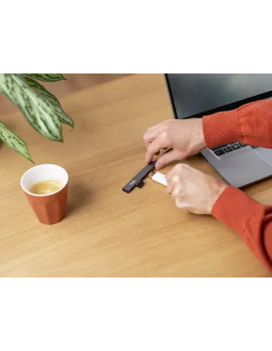 Trust Halyx  HUB USB-A 2.0 4 Puertos Gris