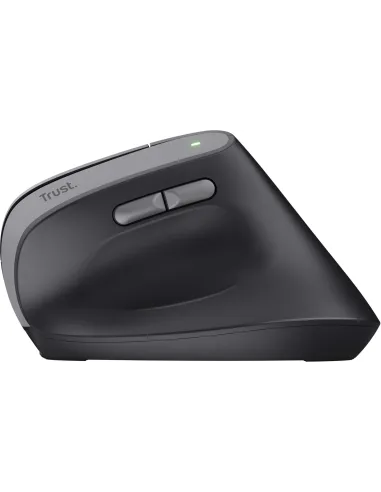 Trust Bayo II Ratón Vertical Inalámbrico Óptico para Mano Derecha 2400 DPI Negro