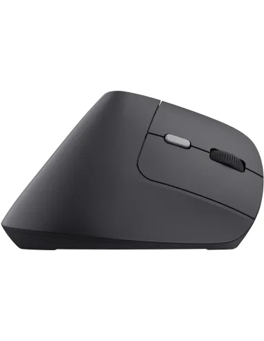 Trust Bayo II Ratón Vertical Inalámbrico Óptico para Mano Derecha 2400 DPI Negro