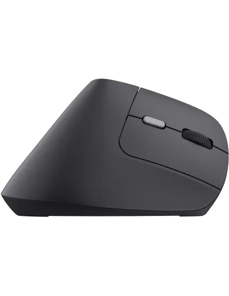 Trust Bayo II Ratón Vertical Inalámbrico Óptico para Mano Derecha 2400 DPI Negro