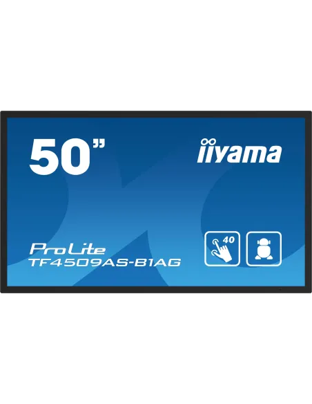 Iiyama TF5039AS-B1AG Pantalla Interactiva 50" LED 4K UHD Negra