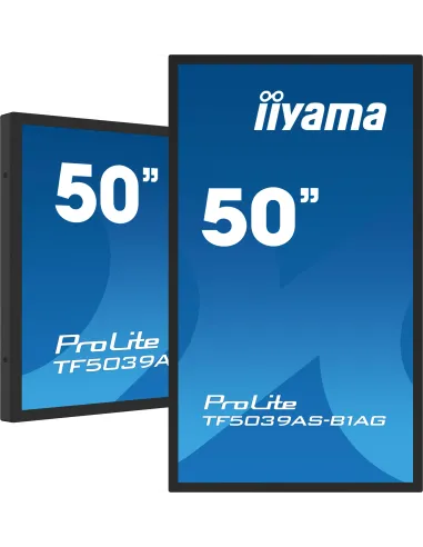 Iiyama TF5039AS-B1AG Pantalla Interactiva 50" LED 4K UHD Negra