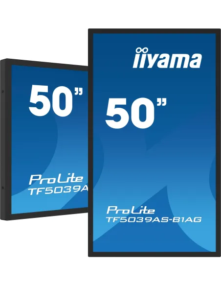 Iiyama TF5039AS-B1AG Pantalla Interactiva 50" LED 4K UHD Negra