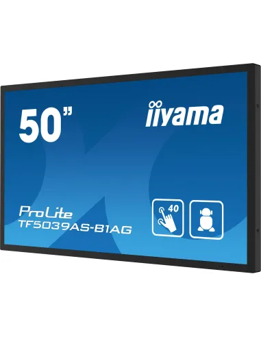 Iiyama TF5039AS-B1AG Pantalla Interactiva 50" LED 4K UHD Negra