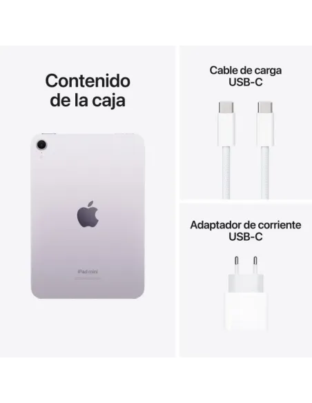Apple iPad mini 2024 256GB WiFi Púrpura