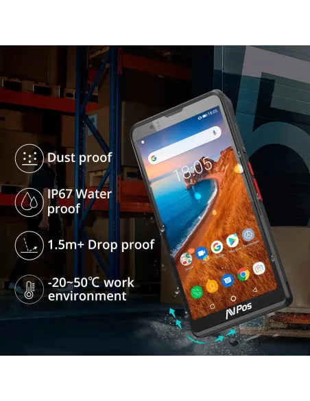 AVPos AVP-DC60 6" 4/64GB Negra