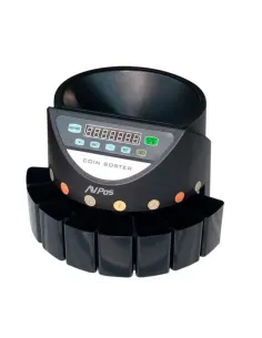 AVPos AVP-CCM6 Contador de Monedas Clasificador Negro-TPV60991