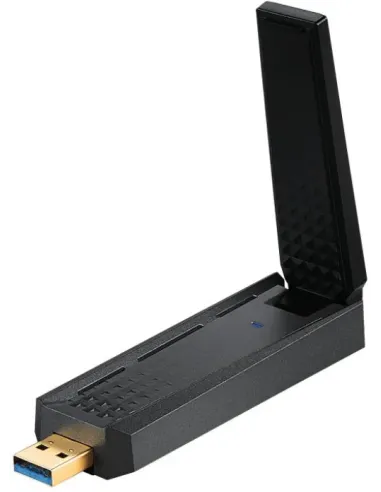 MSI AXE5400 Adaptador WiFi 6e USB Negro