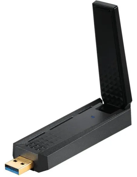 MSI AXE5400 Adaptador WiFi 6e USB Negro
