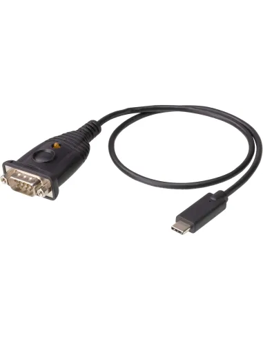 Aten UC232C-RS232 Cable VGA/USB-C Macho/Macho Negro