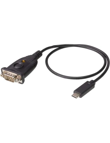 Aten UC232C-RS232 Cable VGA/USB-C Macho/Macho Negro