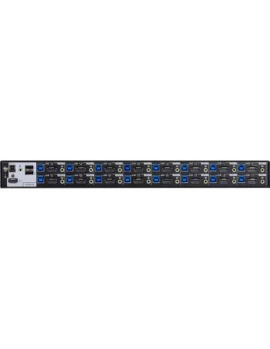 Aten KVM CS18216-AT-G Switch HDMI 4K USB 30 de 16 puertos Negro
