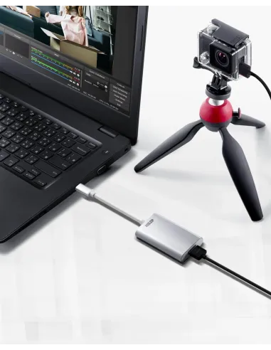 Aten CAMLIVE UC3020-AT Adaptador de Imagen HDMI a USB-C Blanco