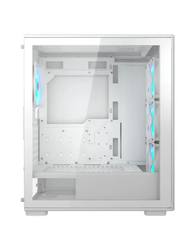 Cougar MX220 RGB 382AC80.0002 Midi Tower Cristal Templado Blanca