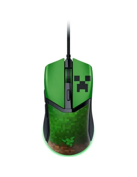 Razer Cobra Minecraft Edition Ratón Gaming Chroma RGB 8500DPI Verde