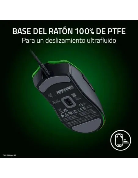 Razer Cobra Minecraft Edition Ratón Gaming Chroma RGB 8500DPI Verde