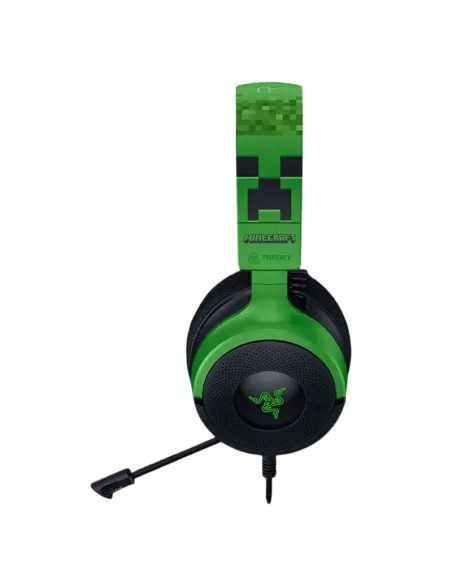 Razer Kraken V4 X Minecraft Edition Auriculares Gaming USB Verdes