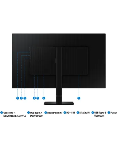 Samsung Viewfinity S60D LS32D600EAUXEN 32" LCD IPS 2K QHD 100Hz