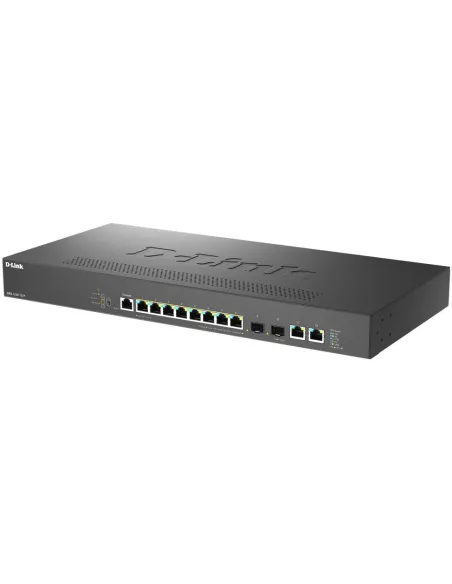 D-Link DMS-1250-12TP/E Switch Gestionado 8 Puertos Gigabit PoE + 2 Puertos Gigabit Ethernet
