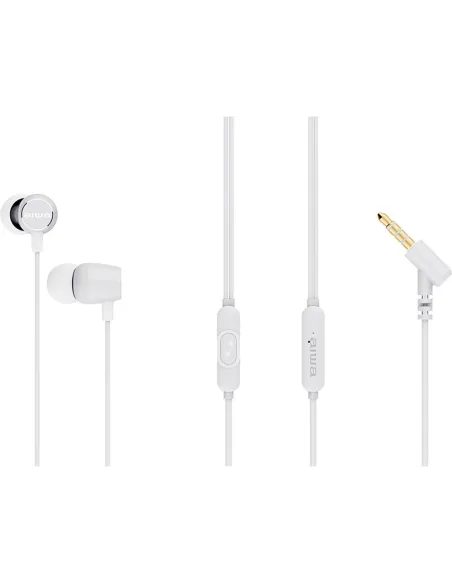 Aiwa ESTM-30WT Auriculares Blancos