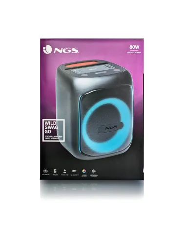 NGS WILD SWAG GO Altavoz Portátil Bluetooth 80W