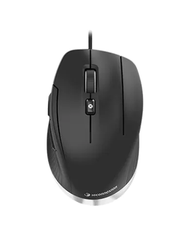 3Dconnexion CadMouse Compact Ratón USB-A Negro