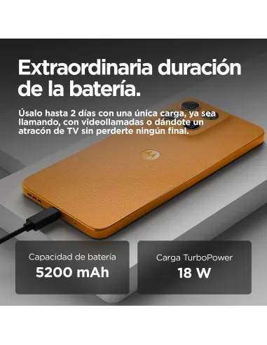 Motorola Moto G15 4/128GB Naranja Libre