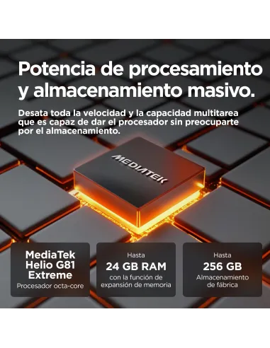 Motorola Moto G15 4/128GB Naranja Libre