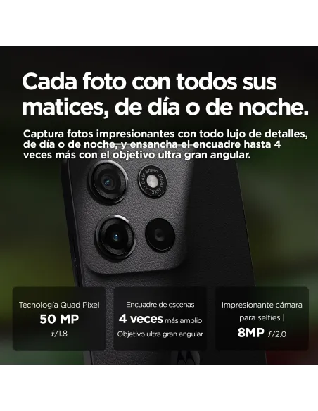 Motorola Moto G15 4/128GB Gris