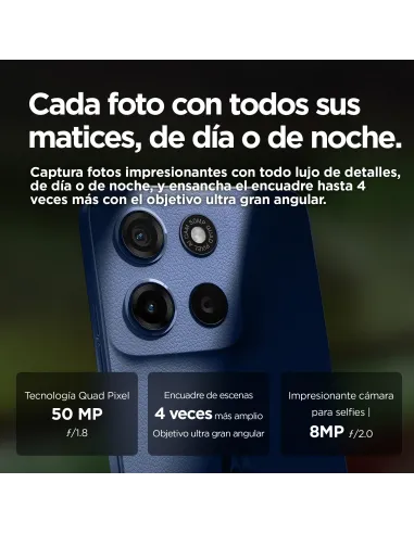 Motorola Moto G15 8/512GB Azul Oscuro