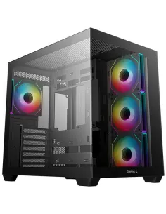 DeepCool CG530 4F Midi Tower Cristal Templado Negra