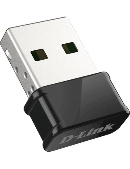 D-Link DWA-181 Adaptador Inalámbrico USB MU-MIMO AC1300 Wifi 5 Doble Banda Negro