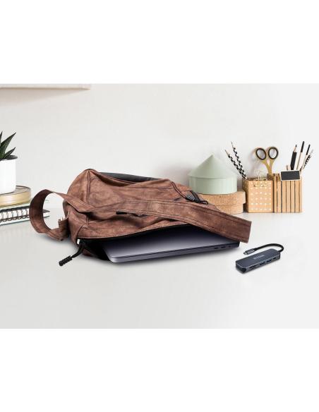 D-Link DUB-2325 Hub USB-C a USB-A 3.0/USB-C/microSD/SD 6 Puertos Gris