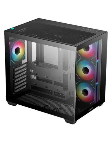 DeepCool CG530 4F Midi Tower Cristal Templado Negra