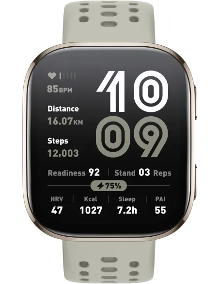 Amazfit Bip 6 Stone Reloj Smartwatch 1.97" 2000nits Mapas Offline 140 Deportes