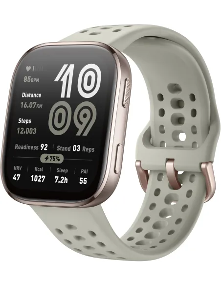 Amazfit Bip 6 Stone Reloj Smartwatch 1.97" 2000nits Mapas Offline 140 Deportes