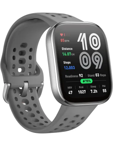 Amazfit Bip 6 Charcoal Reloj Smartwatch 1.97" 2000nits Mapas Offline 140 Deportes