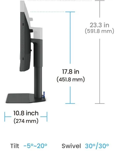BenQ SW242Q 24.1" LED IPS WQXGA 60Hz