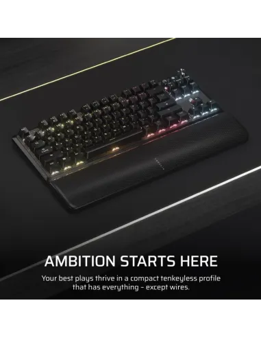 Corsair K70 CORE TKL RGB CH-914901E-ES Teclado Mecánico Gaming Negro