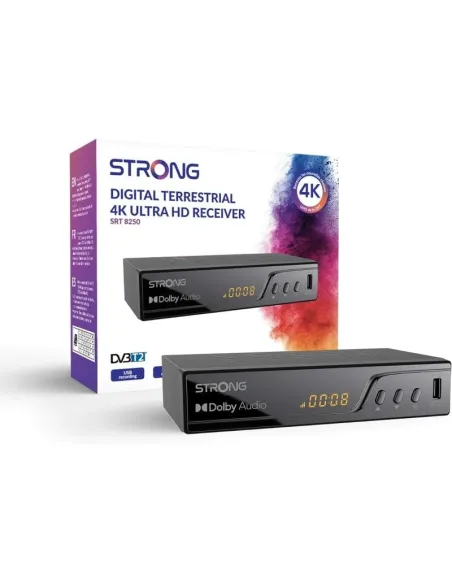 Strong SRT8250 Terrestre 4K Ultra HD Negro