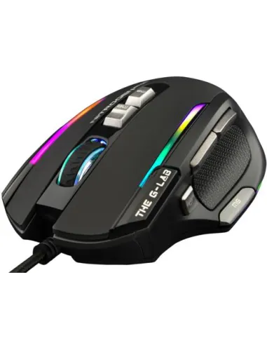 The G-Lab Kult Nitrogen Atom Ratón Gaming RGB 4800 DPI