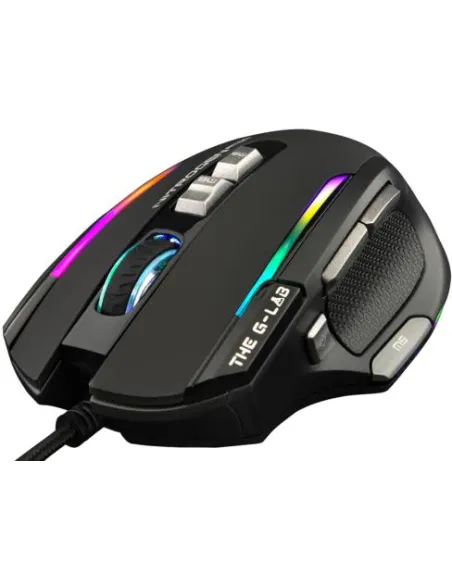 The G-Lab Kult Nitrogen Atom Ratón Gaming RGB 4800 DPI