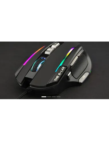 The G-Lab Kult Nitrogen Atom Ratón Gaming RGB 4800 DPI