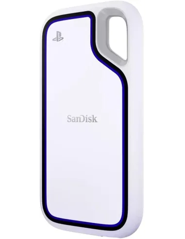 Sandisk SDSSDE62P-2T00-G25 SSD Externo 2TB USB-C 3.2 Blanco