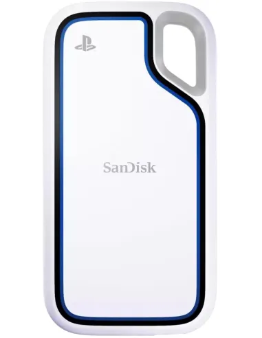 Sandisk SDSSDE62P-2T00-G25 SSD Externo 2TB USB-C 3.2 Blanco