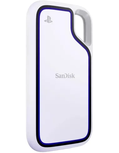 Sandisk SDSSDE62P-2T00-G25 SSD Externo 2TB USB-C 3.2 Blanco