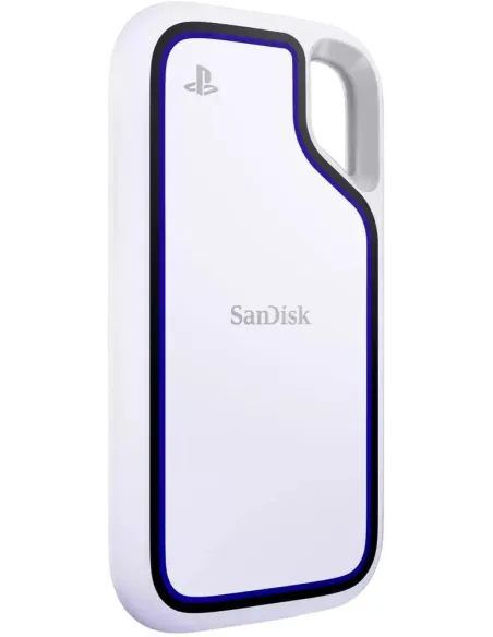 Sandisk SDSSDE62P-2T00-G25 SSD Externo 2TB USB-C 3.2 Blanco